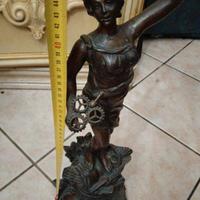 statua bronzo resina