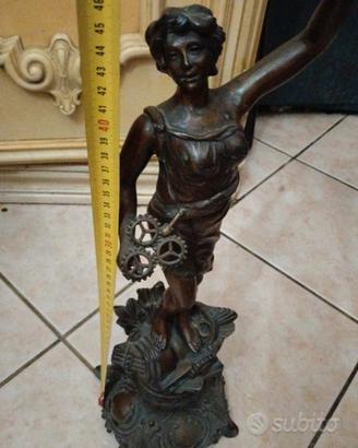statua bronzo resina