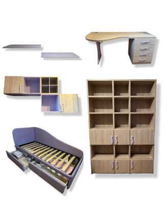 Cameretta singola lilla (PREZZO TRATTABILE)