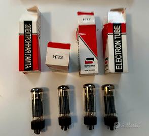 Valvole EL34 SVETLANA Quartetto Selezionato