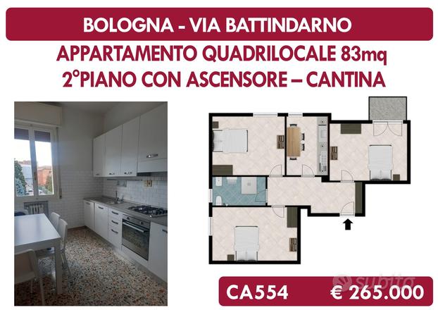 Appartamento Bologna [Cod. rif 3191180VRG]