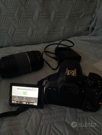 Canon eos 850d + Canon ef 75-300mm