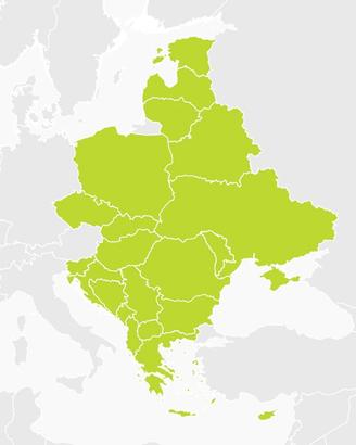 Tom Tom Mappa Europa Centrale Orientale e Occident