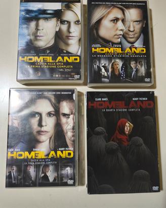 Homeland Prime 4 Stagioni Complete in cofanetti 