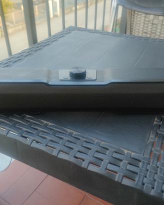 Soundbar della Battletron con led come nuovo