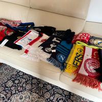 Lotto 16 sciarpe calcio varie squadre