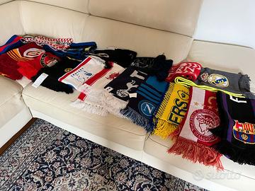 Lotto 16 sciarpe calcio varie squadre