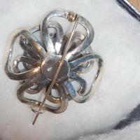 Spilla in argento "la chiave"