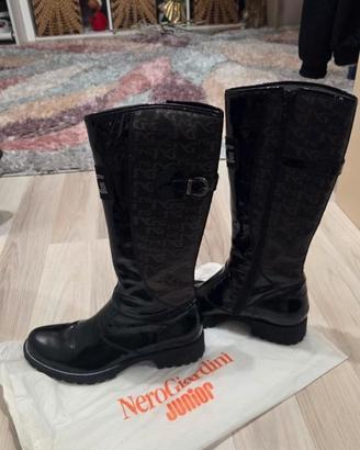 Stivali donna nero giardini