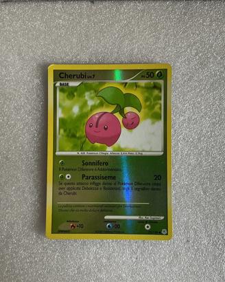 Carta pokemon holo cherubi