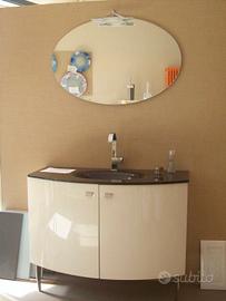 Nuovo arredo bagno cm 105 con top cristallo