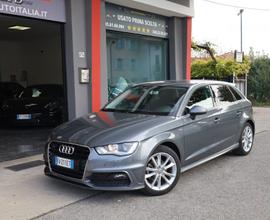 AUDI A3 SPB 1.6 TDI S-Tronic S-Line Navi Euro6B