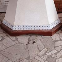 Cappa angolare cucina