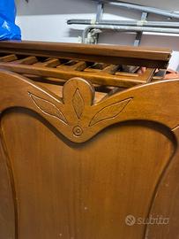 Culla artigianale in legno