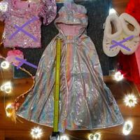 Nuovo 2026 Mantello Unicorno Lucido Metallizzato