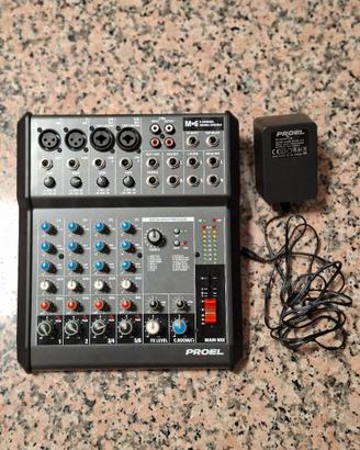 Mixer e casse