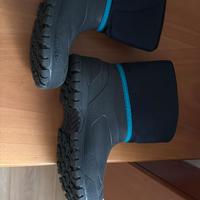 Stivaletti neve taglia 34-35, usati una volta