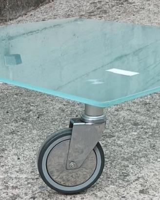 Tavolino Salotto Vetro - Simile GAE AULENTI 1980