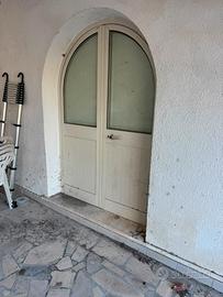 N.4 Porte doppie ad arco in alluminio 140 × 210 cm