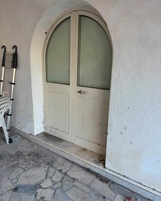 N.4 Porte doppie ad arco in alluminio 140 × 210 cm