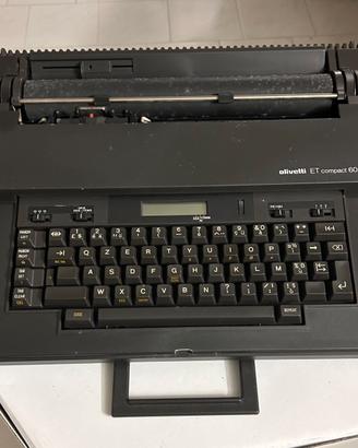 Macchina da scrivere Olivetti ET Compact 60
