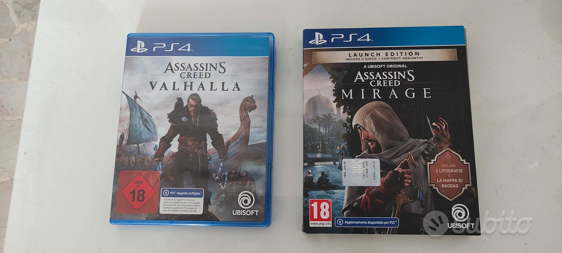 Assassin's Creed Mirage + Valhalla - Console e Videogiochi In vendita a  Bologna