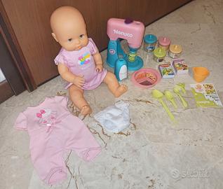 BAMBOLA NENUCO "COSA MANGIAMO OGGI.