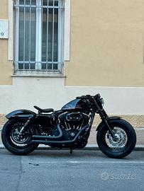 Harley Davidson forty height