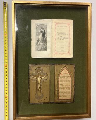 Lotto oggetti religiosi