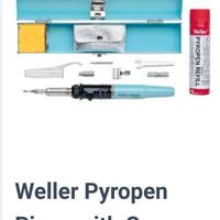 WELLER✅saldatore kit completo🔺️ astuccio stagno