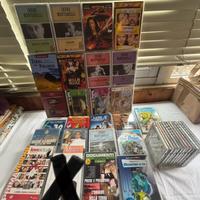 Lotto dvd e cd 36 pezzi in totale