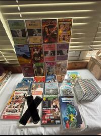 Lotto dvd e cd 36 pezzi in totale
