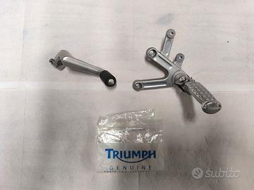 Pedana e leva cambio Triumph Speed Triple Daytona