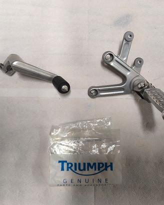 Pedana e leva cambio Triumph Speed Triple Daytona