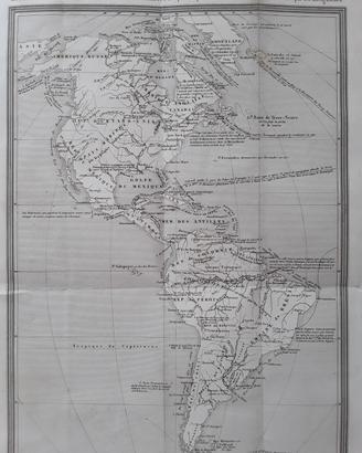 Mappa delle Americhe