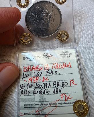 errore di conio 100 lire 
