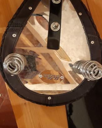  sella con molle adattata per honda shadow black s