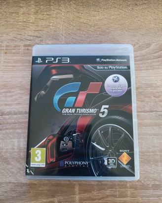Gran Turismo 5 (GT5) - PS3 Playstation 3 - PAL ITA