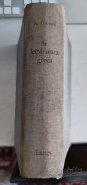 LA LETTERATURA GRECA – A. Colonna (1966, Lattes)