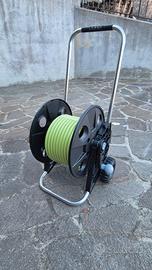 Carrello avvolgitubo Claber nuovo 
