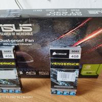 Scheda grafica + 8gb di Ram