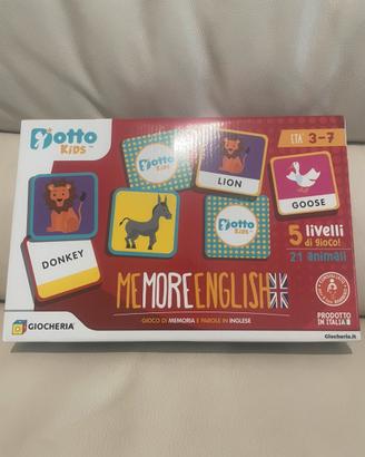 Gioco in inglese mai aperto