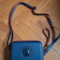 borsetta rigida delsey Blue denim e Rossa rigida i