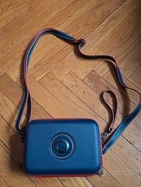 borsetta rigida delsey Blue denim e Rossa rigida i