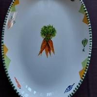 C.S.M. Vassoio in ceramica - Made in Italy