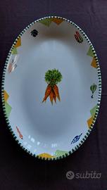 C.S.M. Vassoio in ceramica - Made in Italy