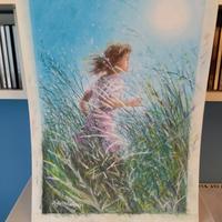 quadro matita e gessetti 