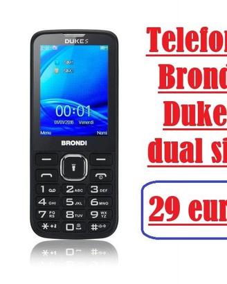 Brondi Duke Funzionante dual SIM Free.  perfettame