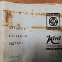 CATALOGO RICAMBI MINI 1000 1300