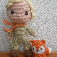 Piccolo principe e volpe amigurumi 